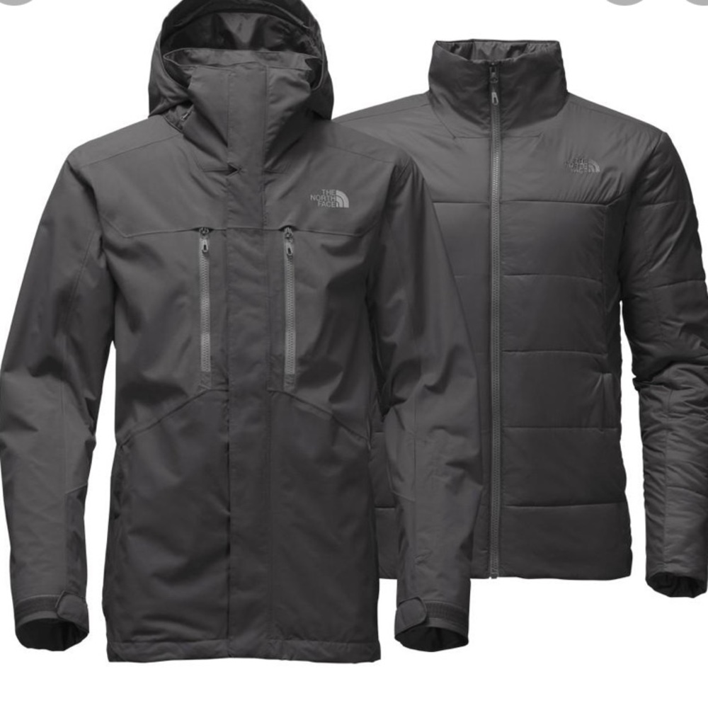 NWT The North Face Clement Triclimate Navy Mens Jacket